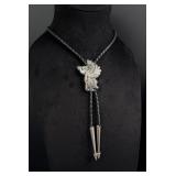 Dennis Howard Hopi Kachina Dancer Bolo Tie