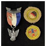 BSA Boy Scouts Eagle Scout Medal Patches