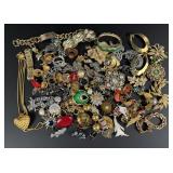 2 Pounds of Signed Costume Jewelry