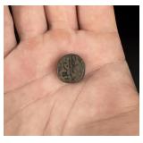 Antique Sikh Empire Islamic Copper Coin