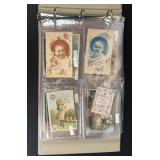 Binder Collection of Antique Trade Cards