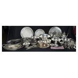 Collection of Silver Plate Flatware