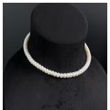 Cultured Pearl Choker Necklace