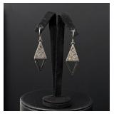 Patricia Locke Sterling Silver Galaxy Earrings