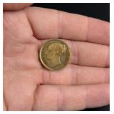 1850 General Tom Thumb PT Barnum Circus Token