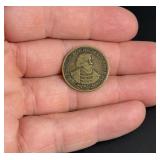 1852 Professor Johnson Advertising Merchant Token