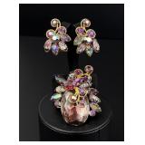 Juliana DeLizza & Elster D&E Rhinestone Jewelry