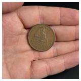 Andrew Jackson Roman Firmness Hard Times Token