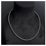 Disney Sterling Silver Ball Chain Necklace