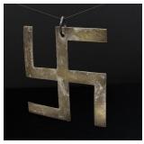 Navajo Whirling Log Swastika Pendant