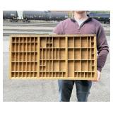 Printer Letterpress Typesetters Drawer Tray