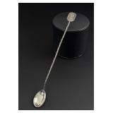 Sterling Silver Warrior Image Souvenir Spoon