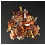 Group of Raw Carnelian Agate Stones