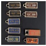 Illinois DAV Tags Keychains