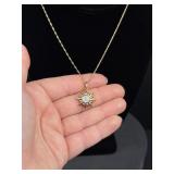 Sterling Silver SJD Necklace