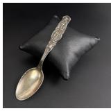 Navajo Sterling Silver Whirling Log Papoose Spoon