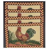 Rooster Farmhouse Placemats