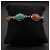 Egyptian Revival Karen Lynne Gold Filled Bracelet