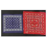 Fast Color Cowboy Bandana Handkerchiefs