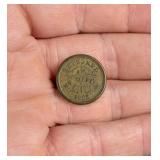 1863 Oliver Boutwell Miller Civil War Token