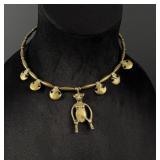 Pre Columbian Style Choker Necklace