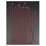 Hudsons Bay Red White Heart Trade Beads
