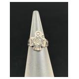 Old Pawn Navajo Sterling Silver Thunderbird Ring