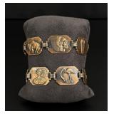 Native American Indian Copper Link Bracelets