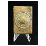 WW1 WWI German Gott Mit Uns Brass Match Holder