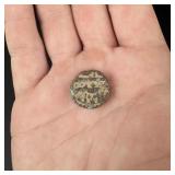 Antique Sikh Empire Islamic Copper Coin