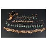Group of Matisse Renoir Enamel Copper Jewelry
