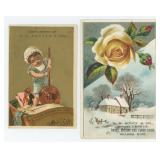 Bonner Billings Montana Trade Cards