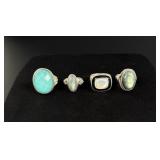 Collection of Sterling Silver Rings