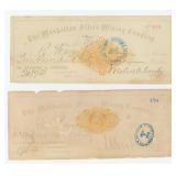 Manhattan Silver Mining Company Ghost Town Checks