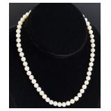 14k Gold Cultured Pearl Necklace