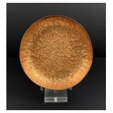 Arts & Crafts Hammered Copper Plate
