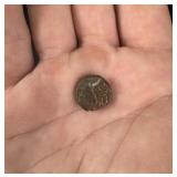Antique Sikh Empire Islamic Copper Coin