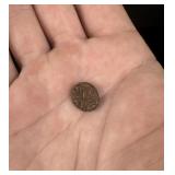 Antique Sikh Empire Islamic Copper Coin
