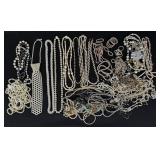 5 Pounds of Faux Pearls Costume Jewelry