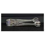 Webster Sterling Silver Sugar Tongs
