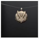 Museum of Fine Arts Sterling Silver Rabbit Pendant