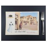 Fred Harvey Hotels La Fonda Menu and Fork