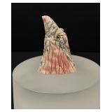 Rhodochrosite Eagle Bird Head Carving