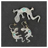 Running Bear Navajo Sterling Silver Jewelry