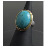 Sterling Silver Turquoise Ring