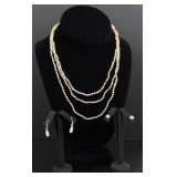 Cultured and Freshwater Pearl Jewelry Suite