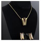 Ermani Bulatti Necklace and Earrings