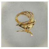 Danecraft Sterling Silver Bird of Paradise Brooch