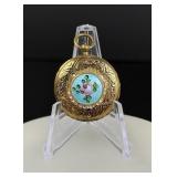 Victorian Guilloche Enamel Locket