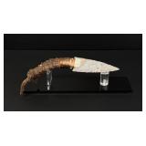Bo Earls Handmade Horn Handle Knife